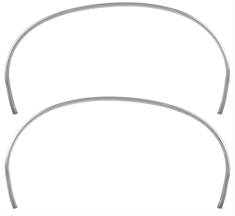 Molding Wheel Opening 1966-67 GTO Front