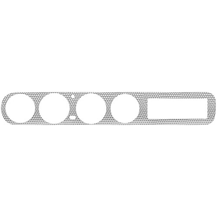 Dash Insert Aluminum 1964 GTO Non-AC