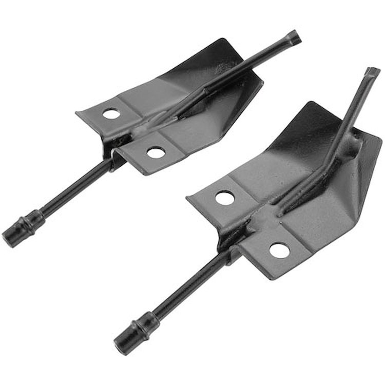 Windshield Washer Nozzles for 1968-1969 Pontiac GTO, LeMans, Tempest [Steel]