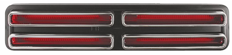 G240244-LH Tail Lamp Lens for 1967 Pontiac GTO [Left/Driver Side]