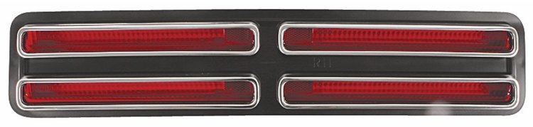 G240244-RH Tail Lamp Lens for 1967 Pontiac GTO [Right/Passenger Side]
