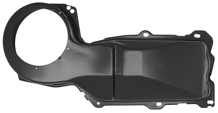 HEATER BOX COVER BLACK