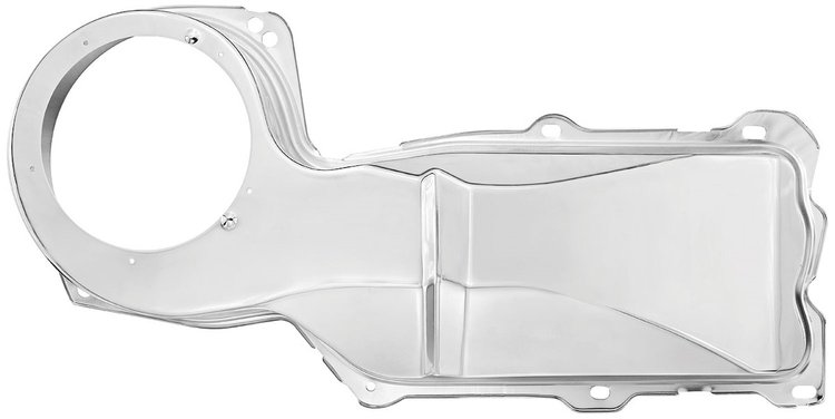 HEATER BOX COVER CHROME