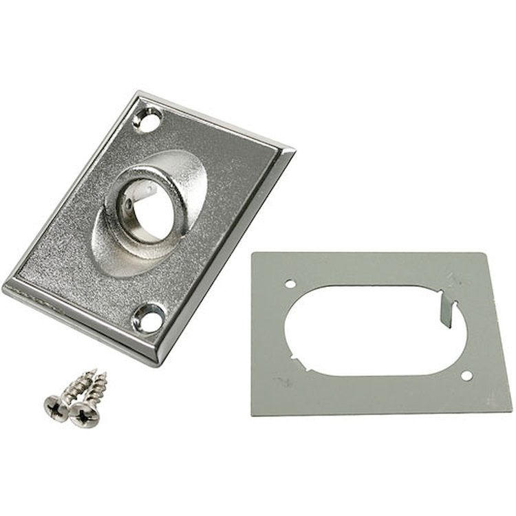 Escutcheon Remote Mirror 1971-72 GM Interior w/ Bracket