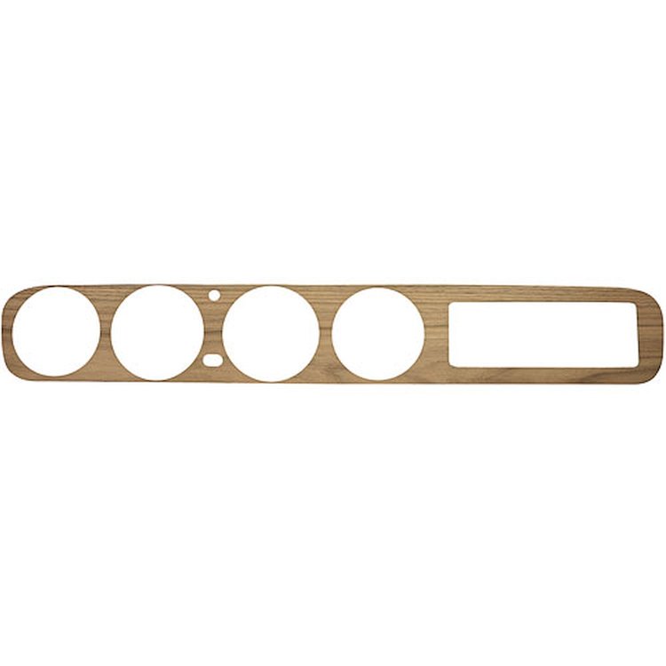 Dash Insert 1965 Woodgrain Dash w/o AC