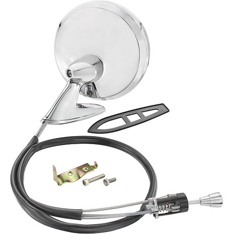 Mirror Outside 1965-68 GTO/Lemans/Tempest Remote Left