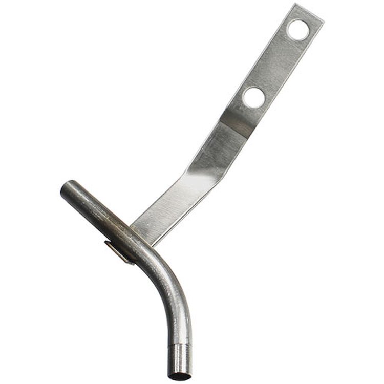 Dipstick Tube Oil 1972-77 Pontiac In-Pan Stainless w/ Bracket