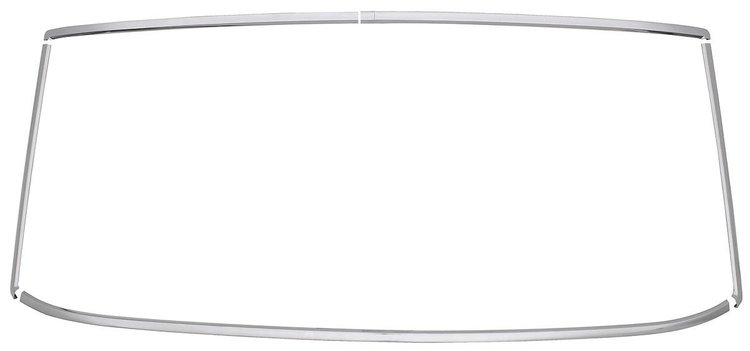 Rear Window Reveal Molding Set 1964-65 GM A-Body Coupe/Hardtop/Sedan 2-Door