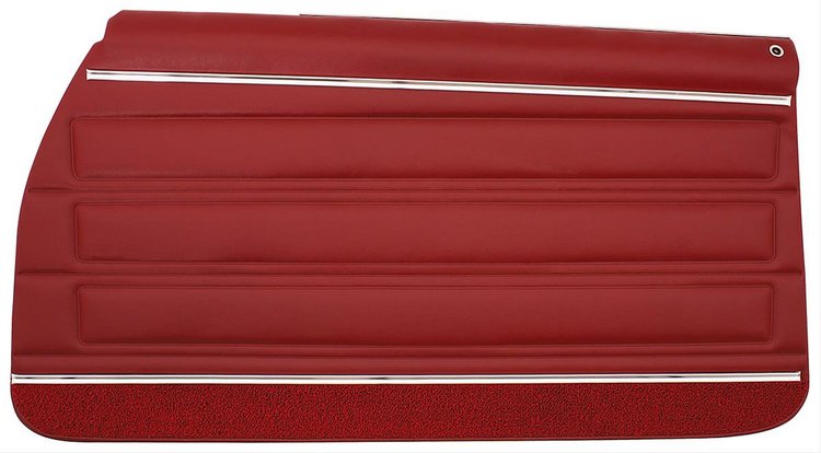 Door Panels 1968 GTO/LeMans Coupe/Convertible Front Assembled