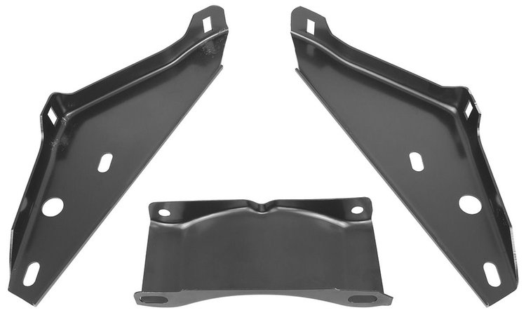 BUMPER BRACKETS REAR 1966