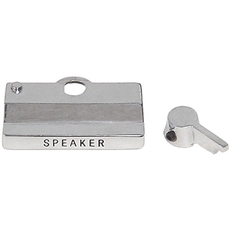 Bezel 1966-67 Chrome Speaker Switch w/ handle