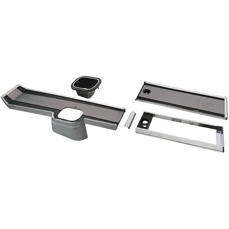 Console TOP PLATE KIT 1965-67 GTO/Tempest/Lemans 4 Speed Plastic