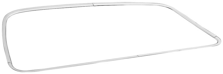 Rear Window Reveal Molding Set 1968-72 Pontiac GTO 4-Piece Set