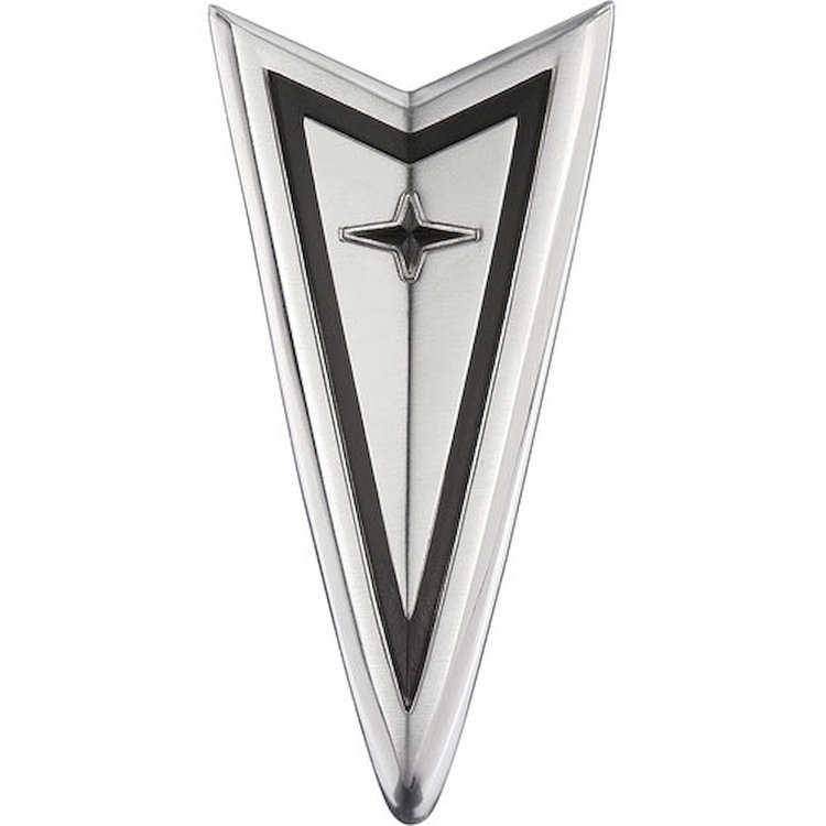 Hood Nose Emblem for 1968 Pontiac GTO, Tempest, LeMans [Arrowhead]
