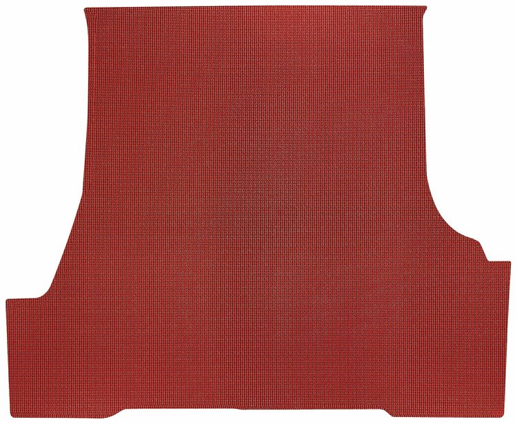 Trunk Mat 61-63 Tempest 2/4dr Red Houndstooth