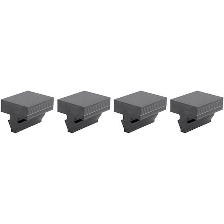 Rubber Stoppers 69 Pontiac Rear Bumper Bracket Set