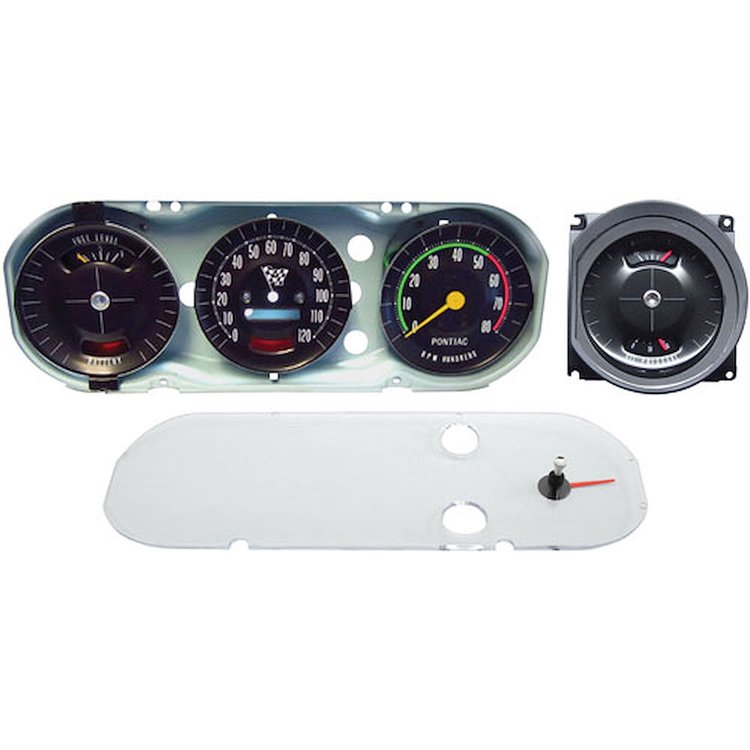 Gauge Cluster 65 GTO Rally Style Late