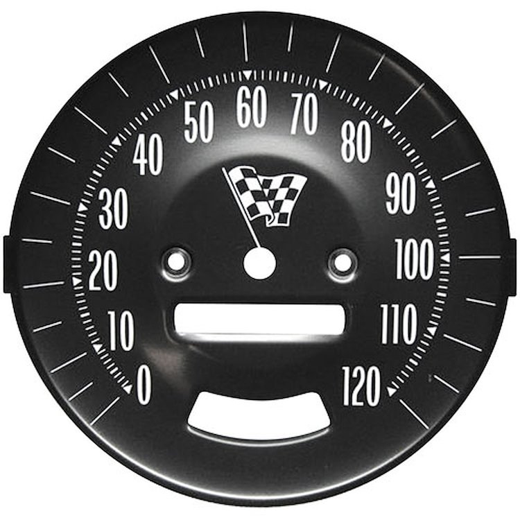 Face Plate Speedometer 65 GTO w/ Rally Gauges