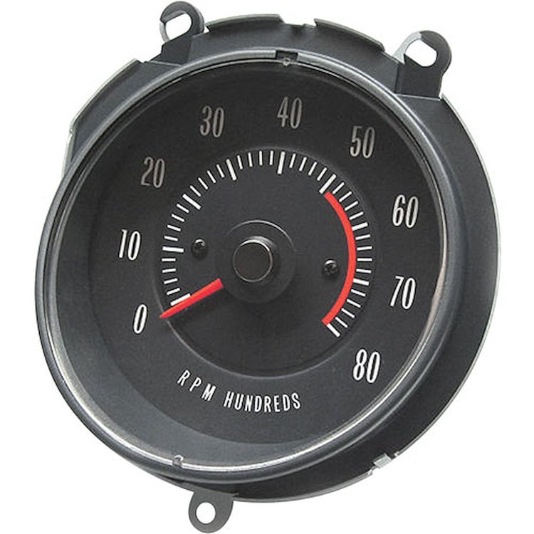 Tachometer 68 GTO In-Dash 5100 RPM