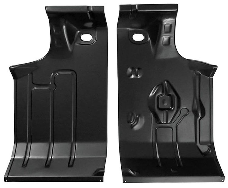 G242563-PR Floor Pan, Trunk, 1964-67 B.O.P. A-Body, Side Sections, Pair