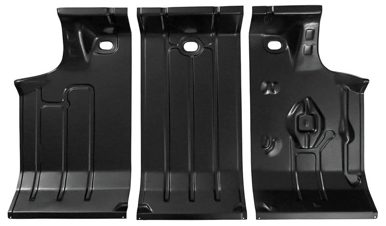 G242564 Floor Pan, Trunk, 1964-67 B.O.P. A-Body, 3-Piece Set