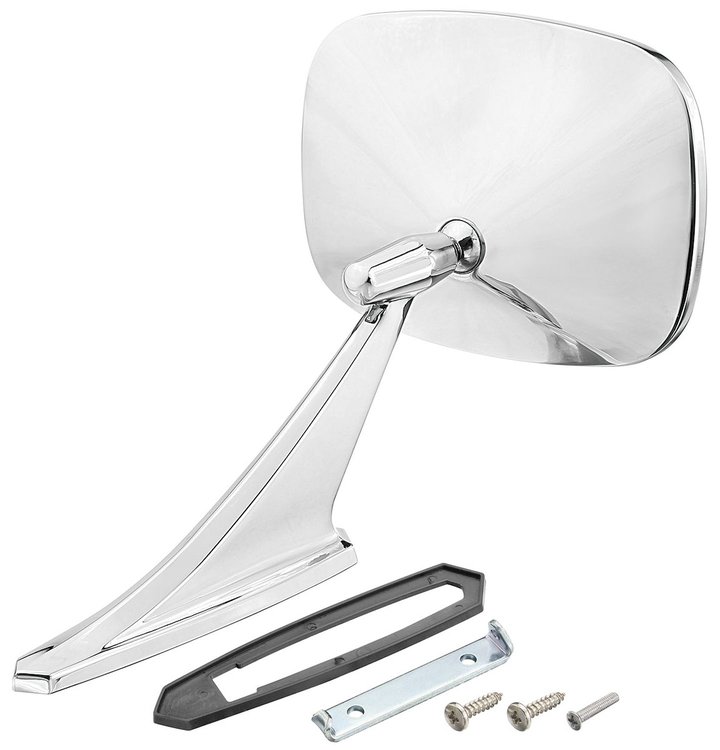 Exterior Door Mirror 1969-1972 Pontiac Bonneville, Catalina, Grand Prix, GTO, LeMans, Tempest