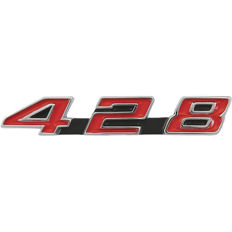 Emblem Radiator Support 1967-68 Bonneville/Catalina/Grand Prix 428