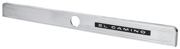 Glove Box Trim Nameplate 1964 Chevy El Camino