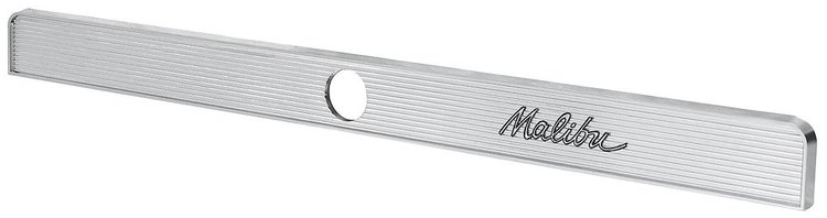 Glove Box Trim Nameplate 1964 Chevy Malibu