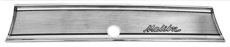 Glove Box Fascia 1967 Malibu/El Camino Chrome