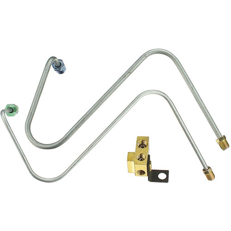Brake Lines Master Cyl. to Distribution Block 1966 Bonn/Cat/GP Power Brake