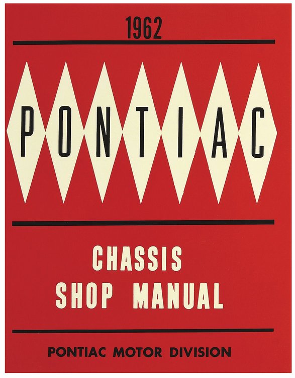 Manual Chassis Service 1962 Bonneville/Catalina/Grand Prix