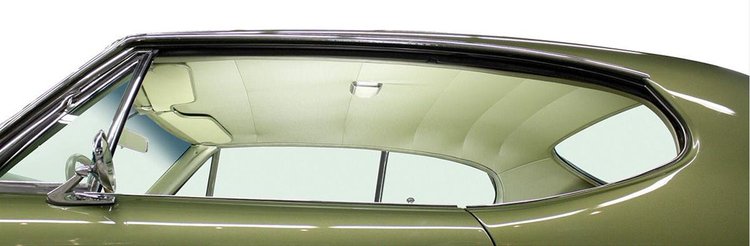 Headliner 1968 GTO/Lemans Coupe Perforated 5 Bow