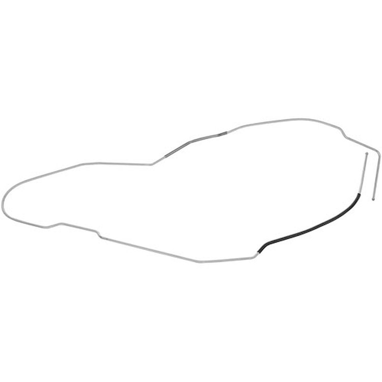 Fuel Line Front/Rear 1964-67 Chevelle Hardtop 3/8