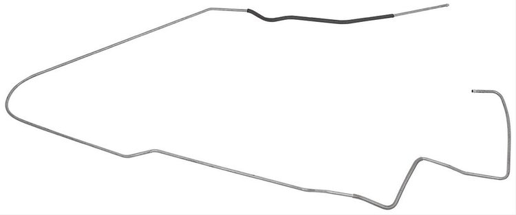 Fuel Line Front/Rear 1968 Chevelle Convertible 3/8