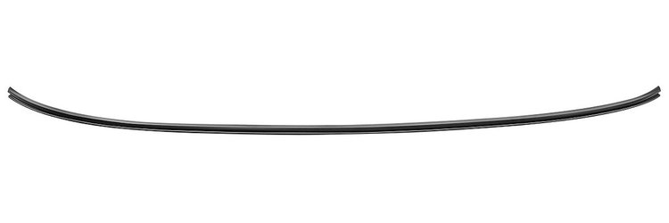 Rear Hood Molding Fits Select 1981-1988 Buick Grand National, Regal, Oldsmobile Cutlass [Black Finish]