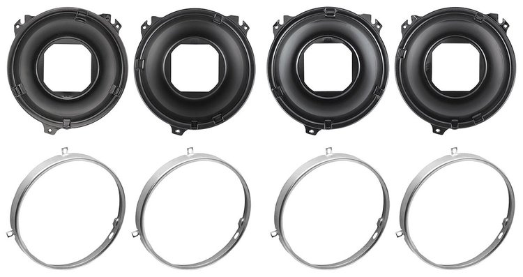 GP30347 Mounting Bucket & Rings Kit, Headlights, 1961-64 Pontiac