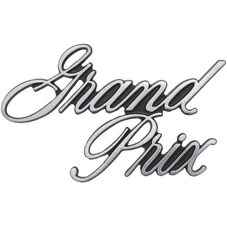 Emblem Header Panel 1971-72 Grand Prix