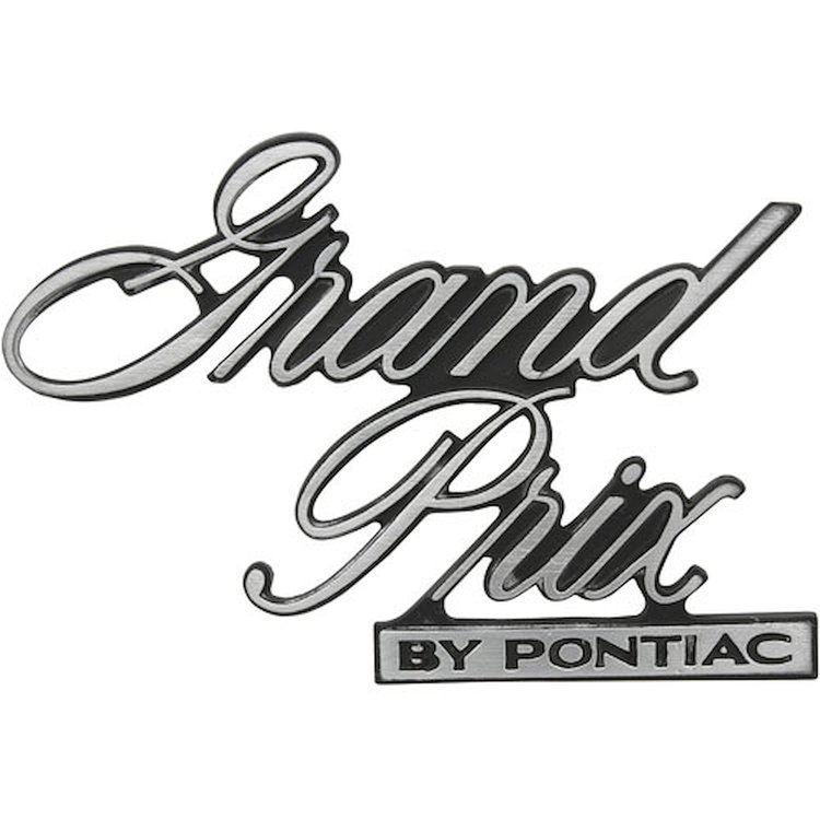 Emblem Header Panel 1977 Grand Prix