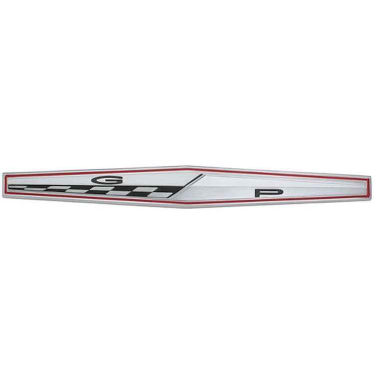 Emblem Quarter Panel 1965 Grand Prix