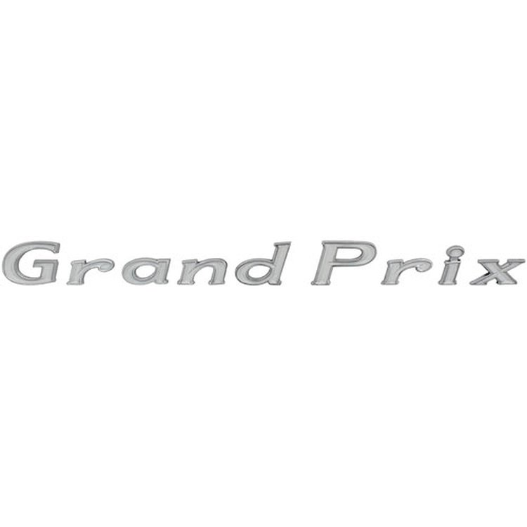 Emblem Quarter Panel 1967-68 Grand Prix