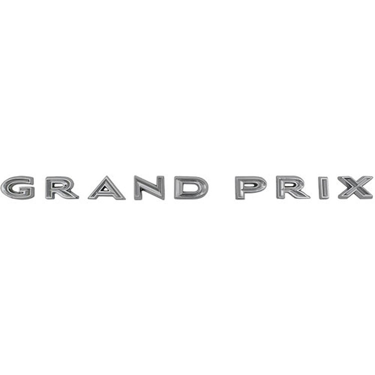 Emblem Fender 1963 Grand Prix Letters