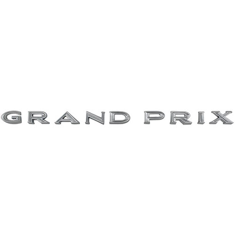 Emblem Fender 1965 Grand Prix Letters