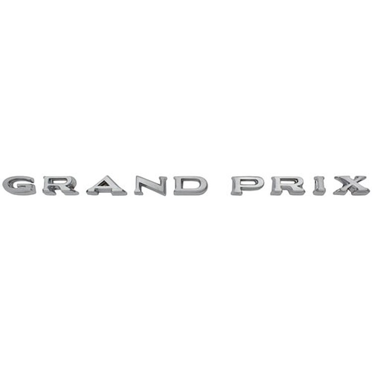 Emblem Fender 1969 Grand Prix Letters