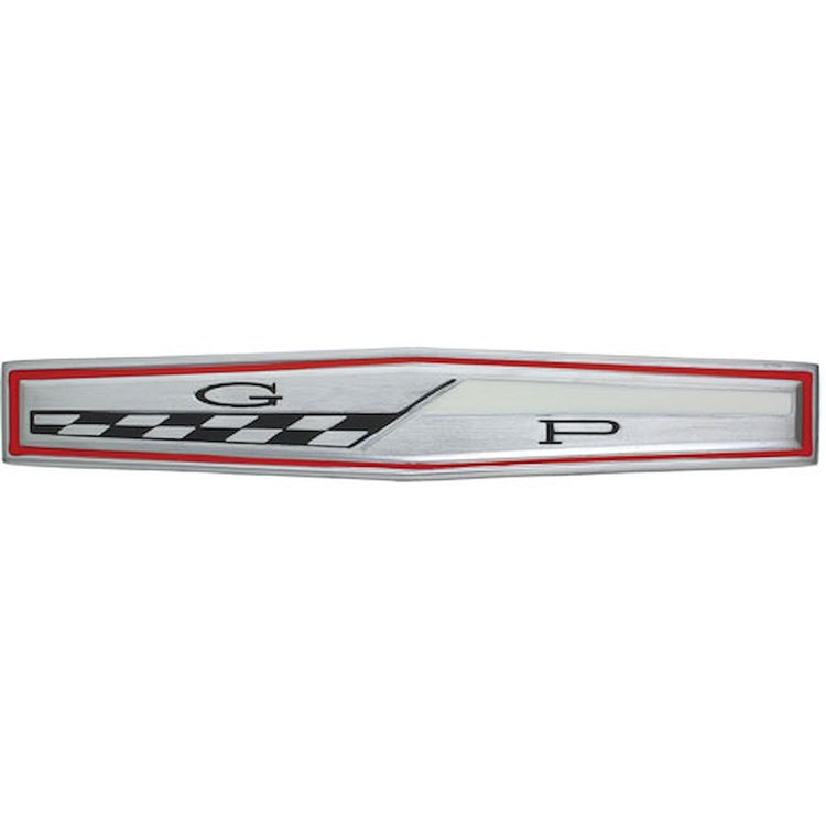 Emblem Trunk Lid/Quarter Panel 1963 Grand Prix GP