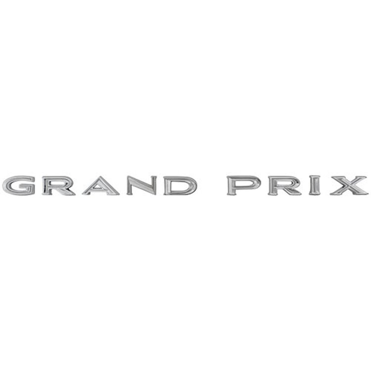 Emblem Fender 1966 Grand Prix Letters