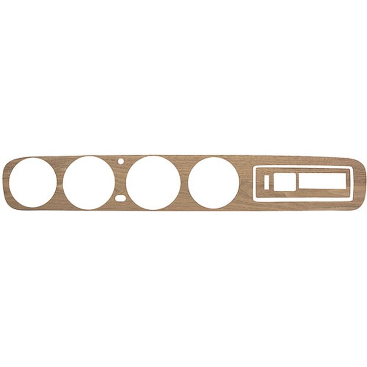 Dash Insert Woodgrain 1965 GTO w/o AC