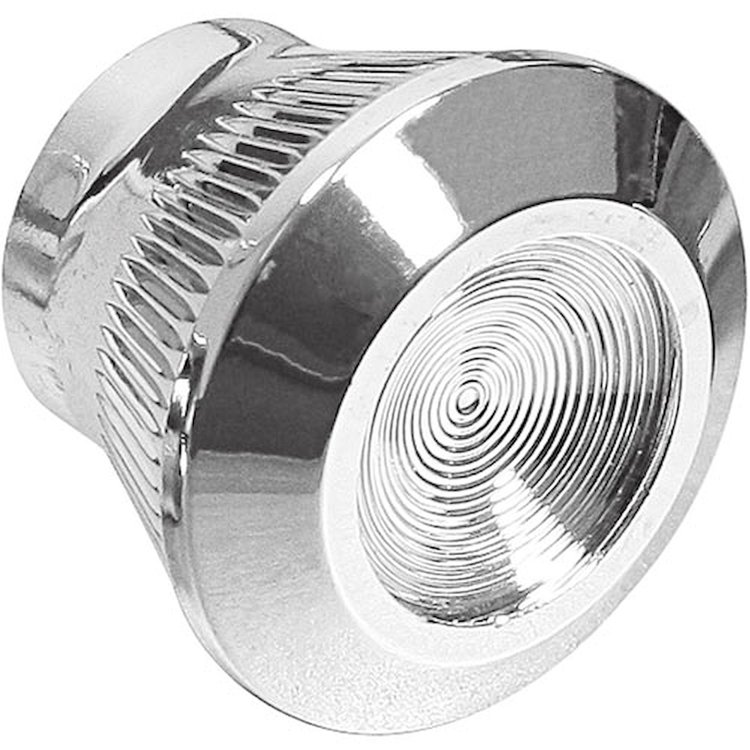 Dash Knob 1966 Pontiac Chrome Plastic