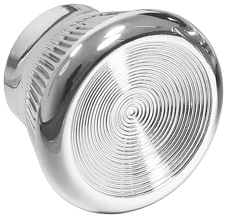 Dash Knob 1967-72 GTO/1969-72 Grand Prix Chrome Plastic