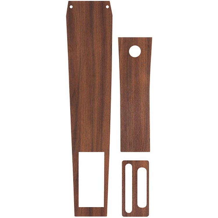 Console WOOD GRAIN INSERTS 1967 GTO 2 Speed Auto. Standard